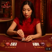 RoyalsTiger - Baccarat en Vivo - Juegos de Casino con Crupier Real