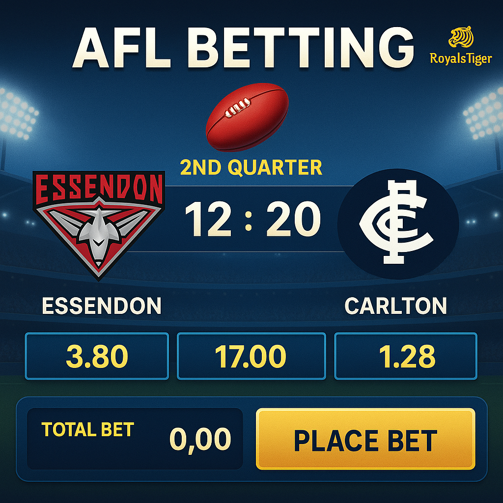 RoyalsTiger - AFL Betting - Australian Football League Sports Betting